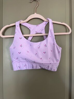 Cherry pink Racerback Sports Bra